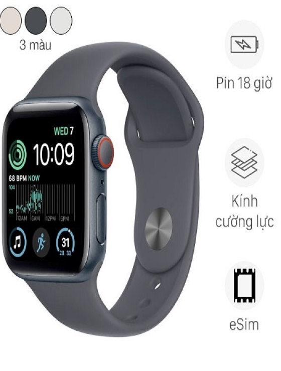 Đồng hồ thông minh Apple Watch SE 2022 LTE 40mm