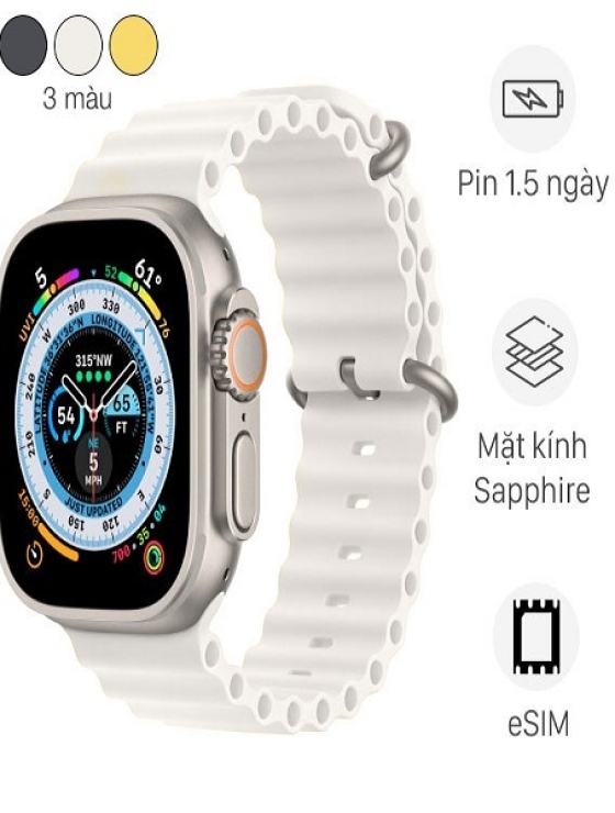 Đồng hồ thông minh Apple Watch Ultra LTE 49mm dây Ocean